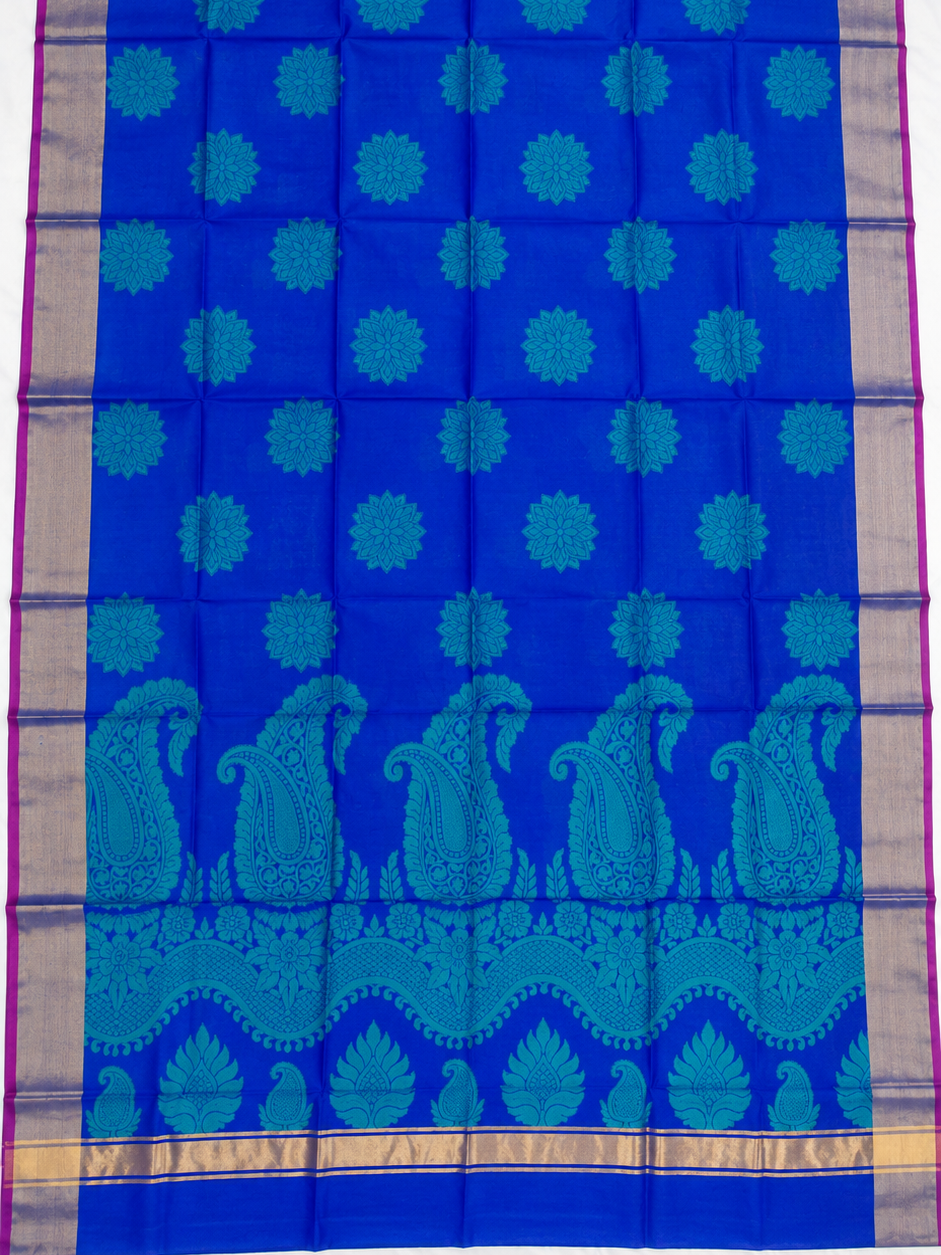 VARANASI SILK - FLOWER